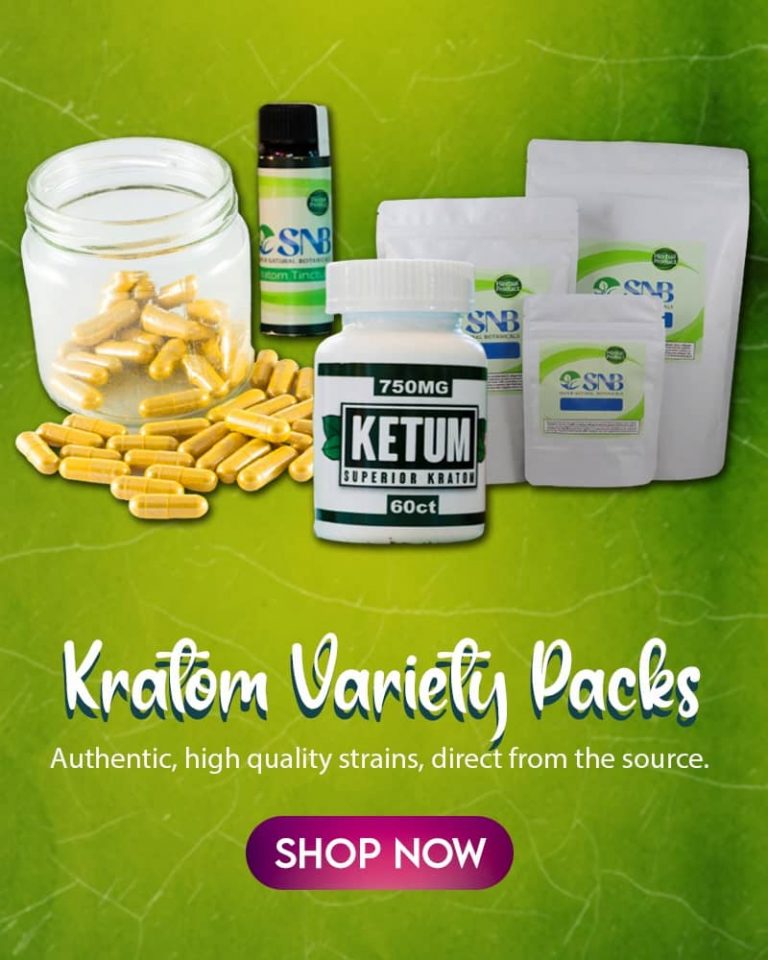 Kratom Variety Pack - 4 Colors - Naya Kratom